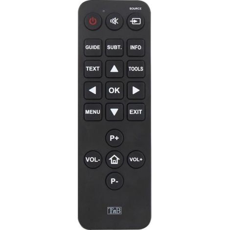 Télécommande Universelle - Compatible Panasonic Philips LG Samsung Sony - Fonction Learning - Noir - 1 Pièce (1/4)