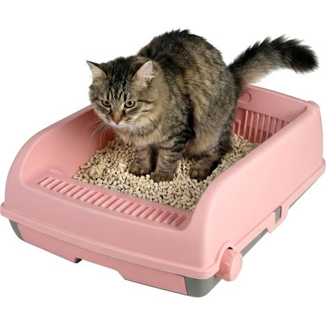 bac a litiere pour chat,maison de toilette chat,litiere pour chat bac,bac litiere chat,bac a litiere,litiere chat semi-fermé,bac à litière chat,bac (1/5)