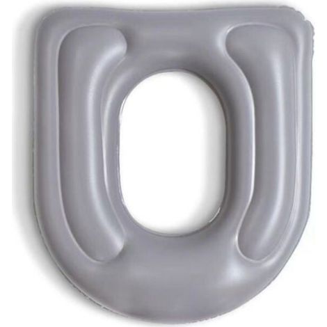 Siège De Toilette Gonflable - Ventouse Réglable En Hauteur - Étanche Pour Adultes Personnes À Mobilité Réduite - 1 Pièce (1/4)