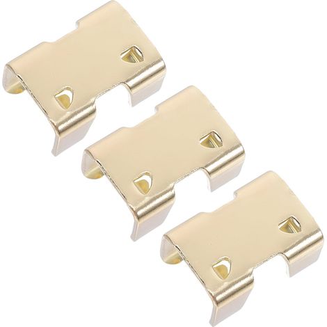 3 Pièces Tendeur de Corde en Fer Lourd Pinces à Double Corde Serrage-câble Robuste de 14 à 16 Mm Fabrication de Laisses pour Animaux et Porte-clés (1/5)