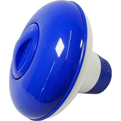 Lot de 2 flotteurs 9" grand luxe – Capacité 5 pastilles – Idéal pour grande piscine collective, vente usine (1/5)