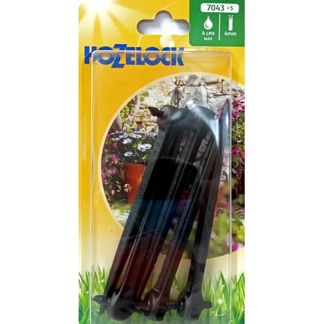 PICCHETTO GOCCIOLATORE PER TUBO DA 4 MM HOZELOCK IRRIGAZIONE GIARDINO GIARDINAGGIO ESTERNO (1/3)
