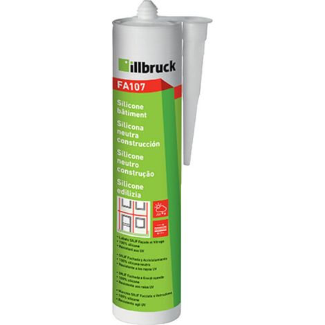 Mastic silicone batiment FA107 Gris Anthracite RAL 7016 Illbruck (1/2)
