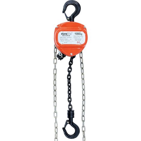 Paranco Eurolite 58000114 capacità 1.0t catena 10m