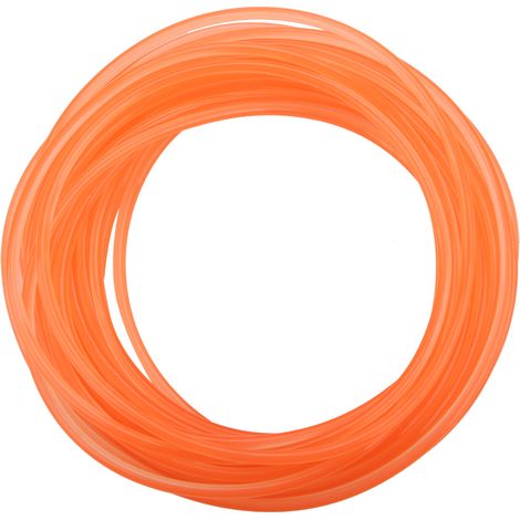 Orange Smooth Surface PU Polyurethane Round Belt for Drive Transmission(6mm10m)