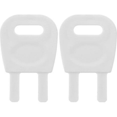 Clés pour distributeurs de papier toilette, 2 unités durables rouleaux dans les salles bains et (1/5)
