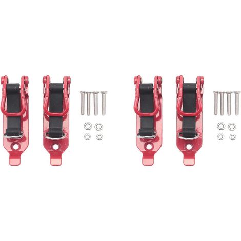 Support de pelle (lot de 4) pour porte-bagages de voiture, remorque, camping-car ou bateau. Fixation murale avec pince à dégagement rapide. (1/5)