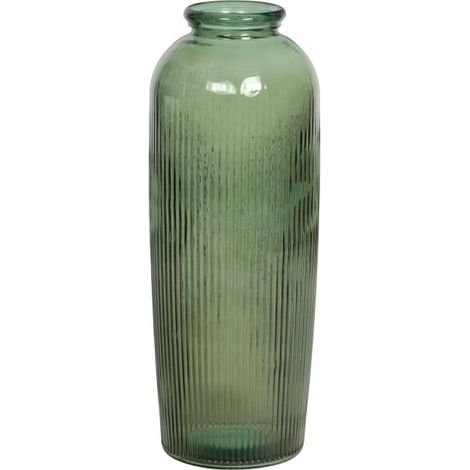 Amadeus - Vase Daroca H 72 cm vert clair en verre recycle