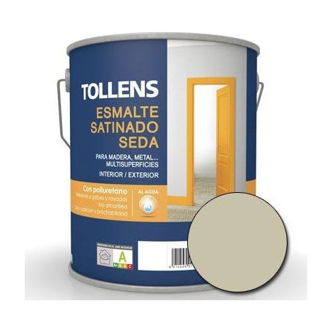 Tollens esmalte satinado seda blanco nieve 750ml