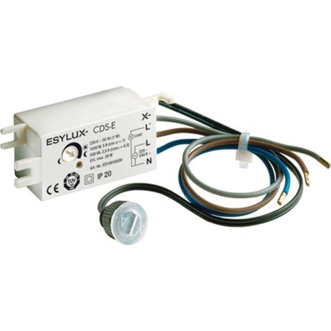 ESYLUX Dämmerungsschalter EB f.Leucht.u.Abzweigd. CDS-E