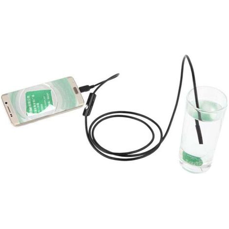Telecamera endoscopica USB HD da 7 mm impermeabile per smartphone, tablet e laptop Android (1/3)
