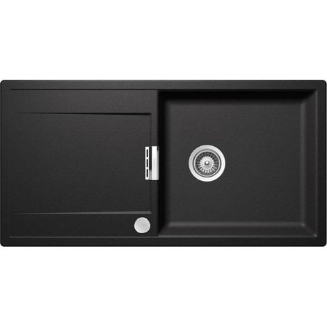 Schock Einbauspüle Cristadur Mono D-100 L A Stone STO Exzenterbedienung (1/3)