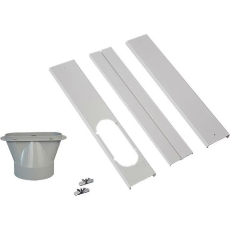 kit de ventilation de fenêtre pour climatiseur portable, kit de joint de fenêtre réglable (1/4)