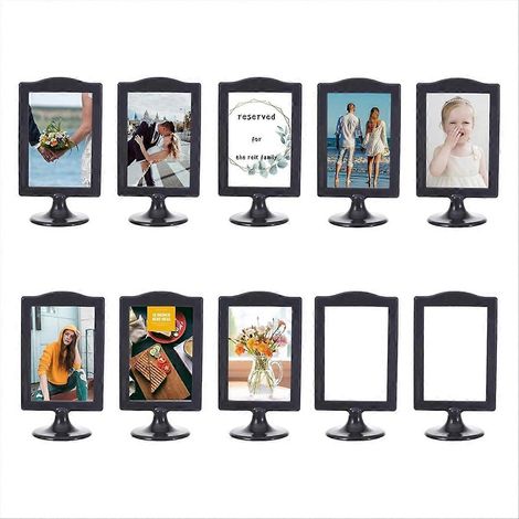 Cadre photo sur pied double face 4 x 6 pouces (1/5)