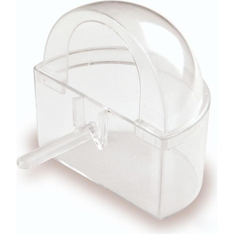 COMEDERO CAPILLA JAULA TRANSPARENTE
