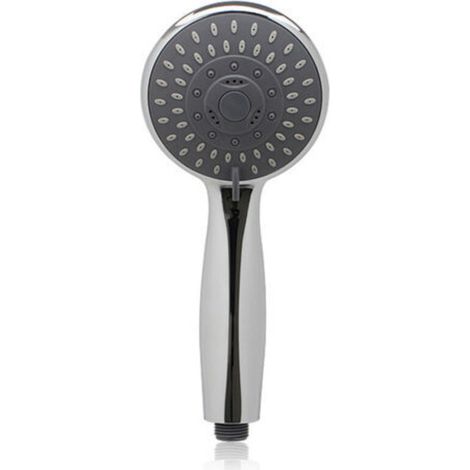 Universeller Duschkopf für Badewanne und Handbrause, verstellbarer Chrom-Duschkopf mit Aufsatzbrause - Crezuo