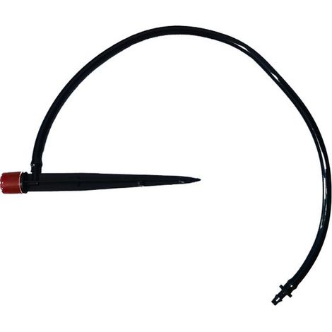 Paquete de 10 unidades，Sistema de riego por goteo y para jardín，4/7 mm，Giratorio 360°，Apto para mangueras，Sistema de goteo ajustable (1/5)