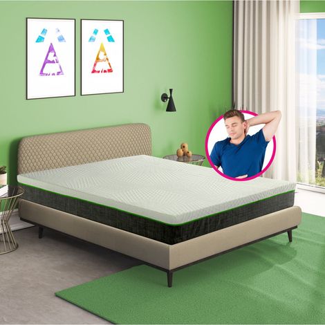 Materasso Piazza e Mezza Standard 120x190 Duro 24 cm, Materasso (1/5)