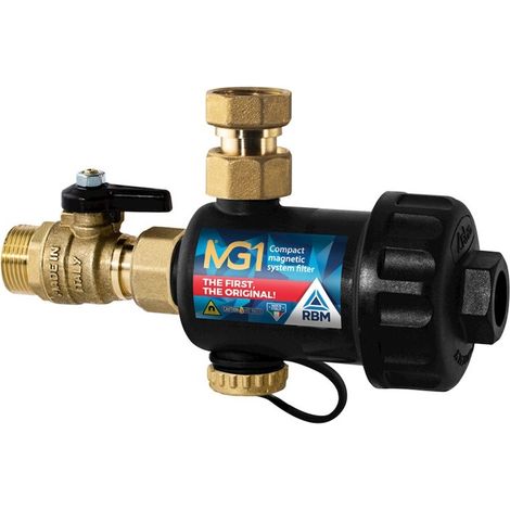 RBM Filtro Defangatore Magnetico Sotto-Caldaia 3/4”
