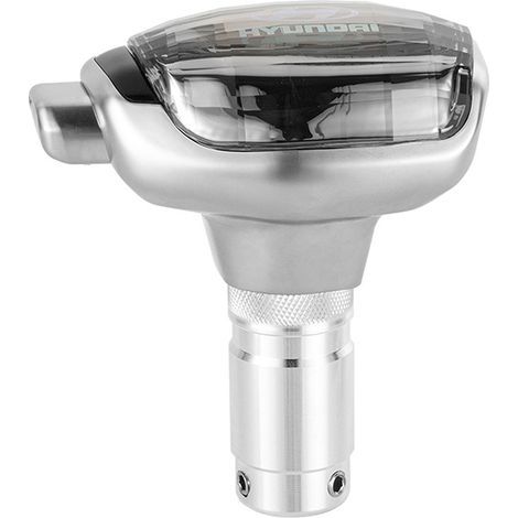 Crystal gear shift/gear shift knob for modern automatic cars, silver crystal automatic transmission, one pack. (1/4)