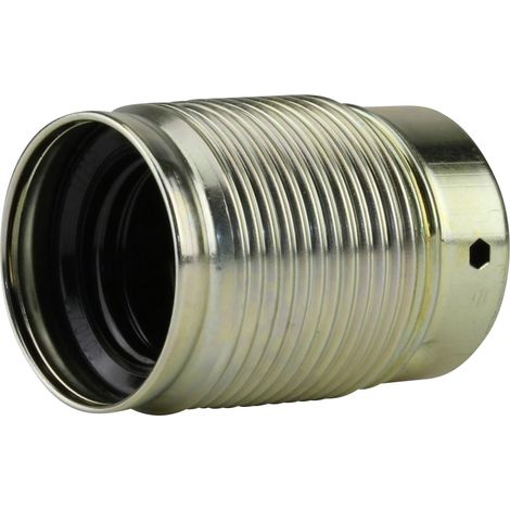 Lampen-Fassung Außengewindemantel E 27, messing Fassungen (1/2)