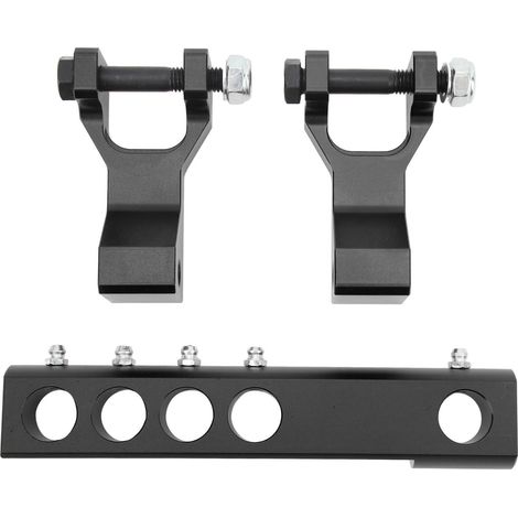 Levier de frein moto avec protège-main en alliage d'aluminium rouge, accessoire de conversion pour moto extérieur (1/5)