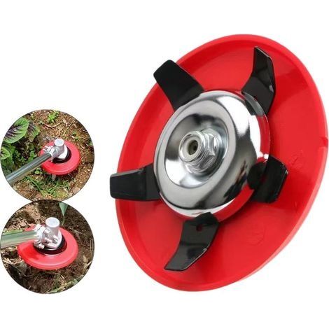 Tondeuse à gazon universelle, tête de coupe amphibie, disque de désherbage multifonction, accessoires pour tondeuse à gazon6 (1/3)