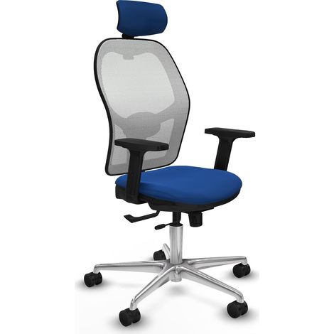 Sedia da ufficio piqueras y crespo Jorquera bianco schiuma alta densità (1/2)