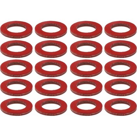 Junta para tapón de drenaje de aceite Yosoo, 20 piezas, sellado excelente, resistencia a alta presión 904300802000 para transmisión Z de 5.0L. (1/5)