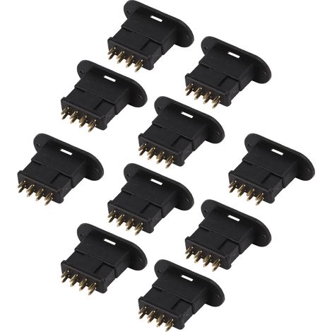 10 Paires de Prise MPX à 8 Broches Bonne Performance de Connecteur Mâle Femelle de Batterie RC pour Batterie (1/5)
