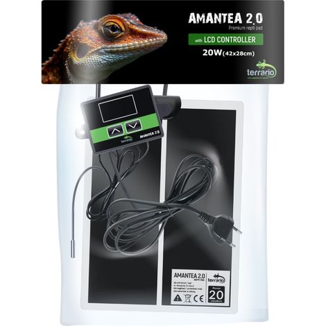 Terrario Amantea 2.0 20W - tappetino riscaldante con termostato