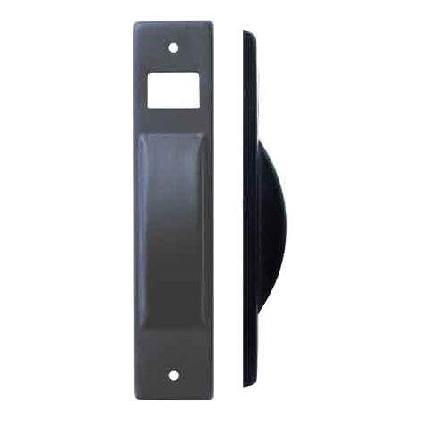 PLAQUE POUR ENROULEUR SEMI-ENCASSTRÉ Couleur noir RAL 9005