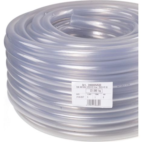 "TUBO ANTIGELO TRASPARENTE Ø 12x17 mm (1/2"") - 100 mt Q.TA 13" (1/2)