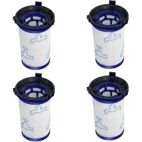 Ensemble de 4 filtres HEPA pour aspirateur Rowenta Air Force 360 RH9037 RH9038 RH9039 RH9051WO RH9057WO RH9086WO ZR009001 (1/5)