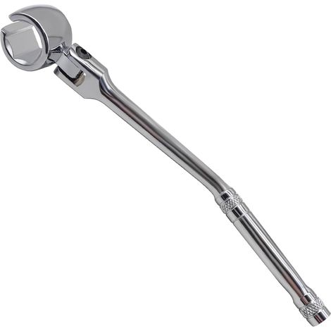 22mm O2 Oxygen Sensor Wrench with Contour Handle and Flexible Head, Compatible with Most Vehicles for Disassembly and Installation - Universal Socket Wrench (1/5)