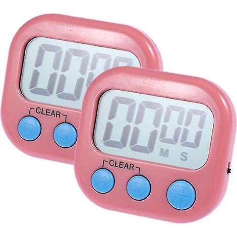 2 Stück digitale Küchentimer