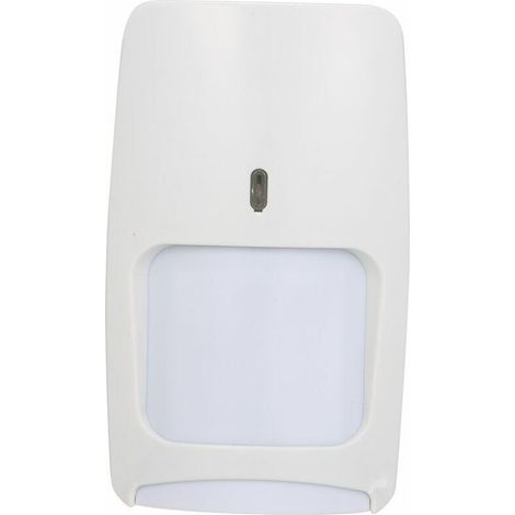 Filaire Double Technologie De Mouvement Infrarouge Et Micro-Ondes Detecteur Mural Mounted Immunite Pir Detecteur De Mouvement Pour Animaux Accueil Securite Anti-Intrusion Systeme D'Alarme (1/5)
