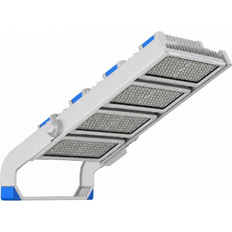 LED Fluter 1200W Stadium Professional Grau  170lm/W IP66  Dimmbar 0-10V 5000K 30º Kaltweiß (1/3)