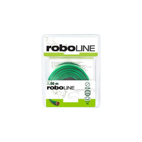 Cavo di installazione periferica per robot. Composto da 19 fili conduttori in rame stagnato di sezione 0,93 mm². Ø esterno: 2,5