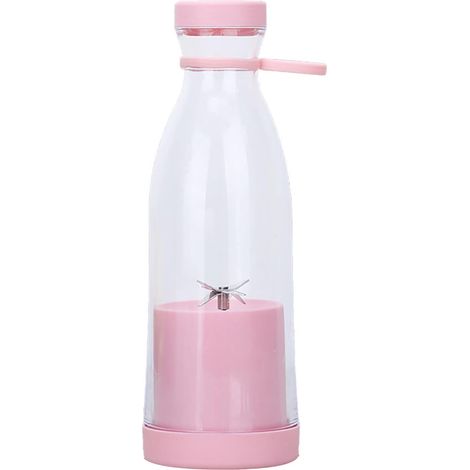 Bouteille mixeuse électrique portable rechargeable par USB pour smoothies et jus, 350 ml (1/5)