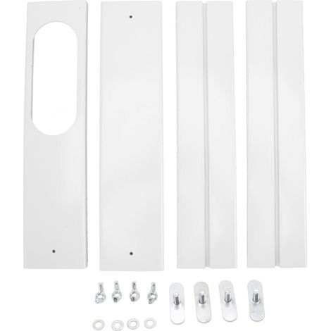 Kit de quatre joints d'étanchéité pour climatiseur portable – Matériau PVC ajustable, adapté aux fenêtres coulissantes (1/5)