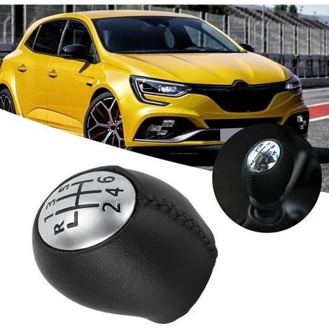 Ersatz-Schaltknauf für 6-Gang-Schaltung für Megane III, Scenic, Laguna, Espace, Master, Trafic. OEM-Nr.: 328650005R A (1/4)