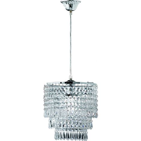 Suspension Orient 1xE27 Chrome Ø25 cm Trio Lighting Suspensions Décoratives (1/5)