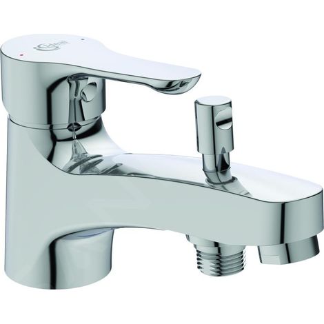 Ideal Standard Alpha - Mitigeur de baignoire, à colonne, chrome BC655AA (1/4)
