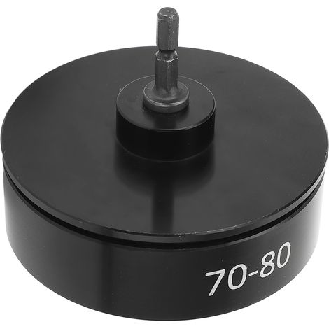 Embout de capsuleuse électrique métallique portatif pour capsuleuse électrique, 70 à 80 mm