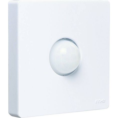 m-e modern-electronics 41443 Rilevatore di movimento 90 ° Bianco IP54