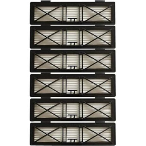 Lot de 6 filtres HEPA pour Neato Botvac D7 D3 D4 D5 D6 D70 D75 D80 D85 pour filtres Neato Botvac 75e 80 85 pièces, (1/4)