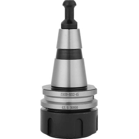 Porte-outil pour fraiseuse et tour CNC ISO30 ER32 en acier inoxydable, à pince d'équilibrage G2.5, 30 000 tr/min