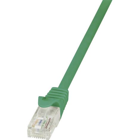 Câble réseau LogiLink U/UTP cat 5e 5 m vert - CP1075U - 5.00 m - vert - [1x RJ45 mâle - 1x RJ45 mâle] V964291