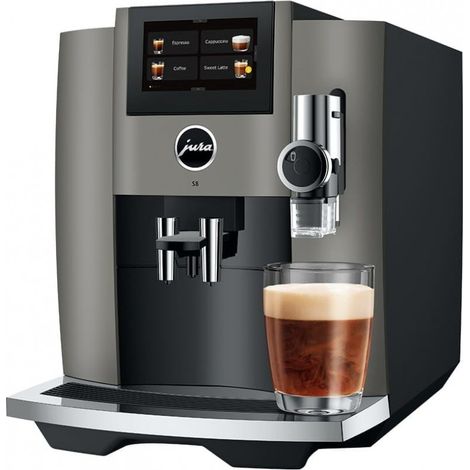 jura JURA S8 Dark Inox Kaffeevollautomat (EB) (15480)